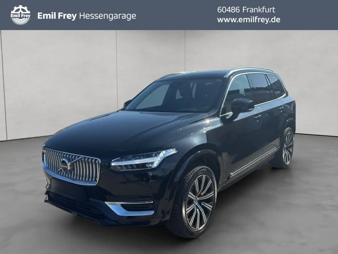 Volvo XC90 XC90 B5 AWD Plus-Bright 7S Glasd Standh 360° AHK Schwarz - 1