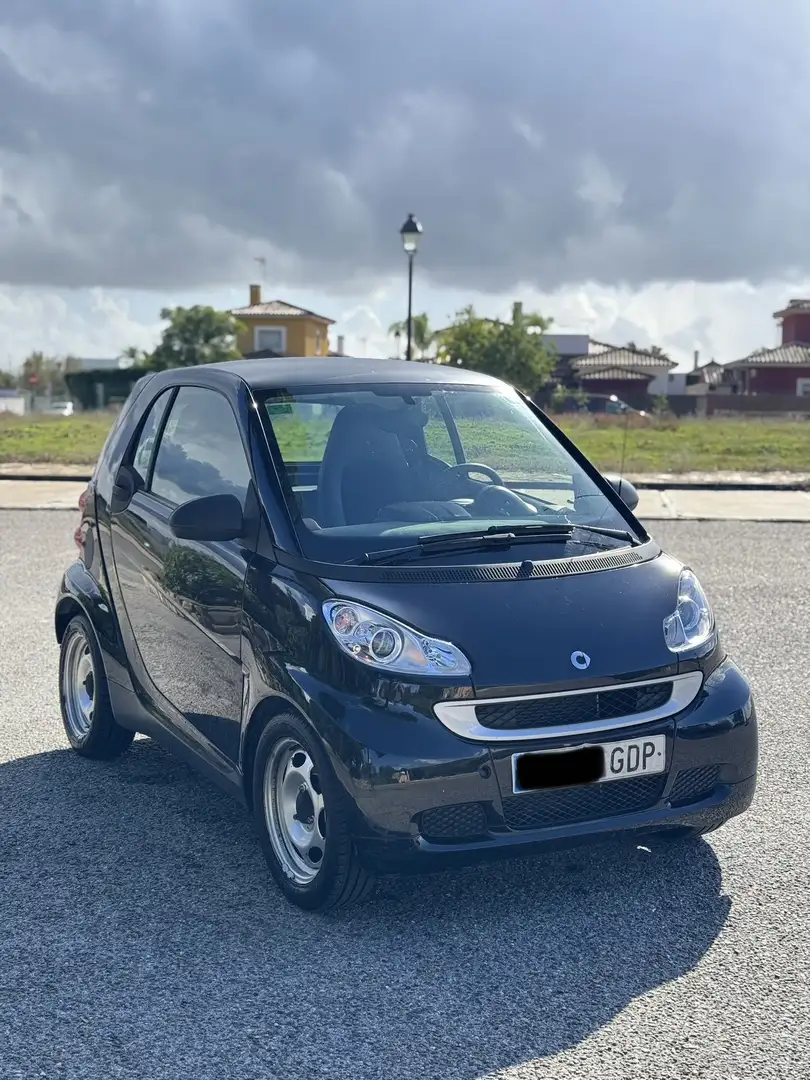smart forTwo Coupé 45 Pure Aut. Negro - 1