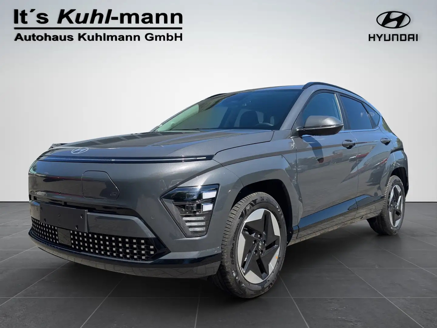 Hyundai KONA Elektro 48,4kWh Trend Assistenz-Paket Gris - 1