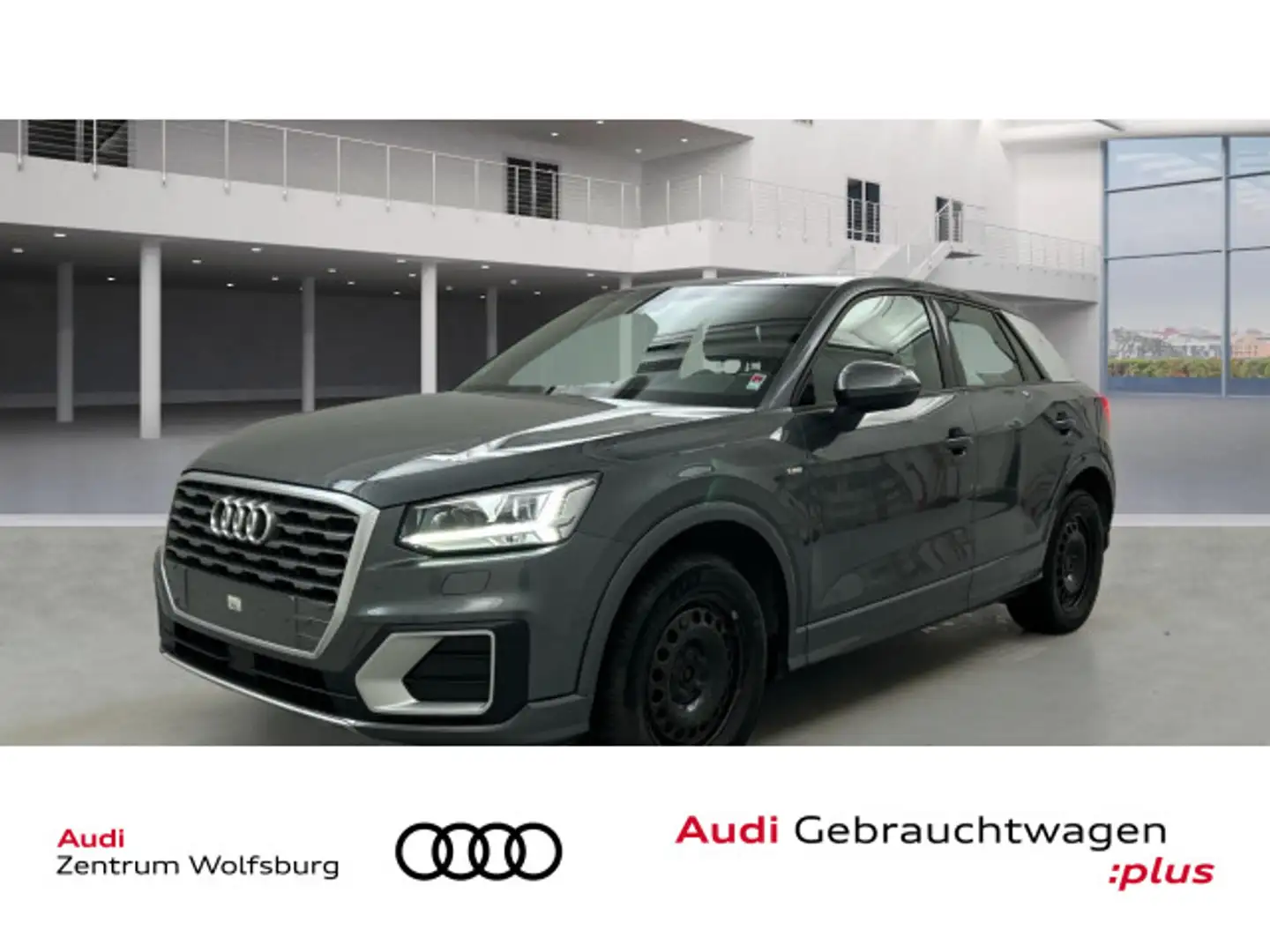 Audi Q2 1.4TSI S tronic sport S-LINE AHK/LED/NAVI/SIT Grau - 1