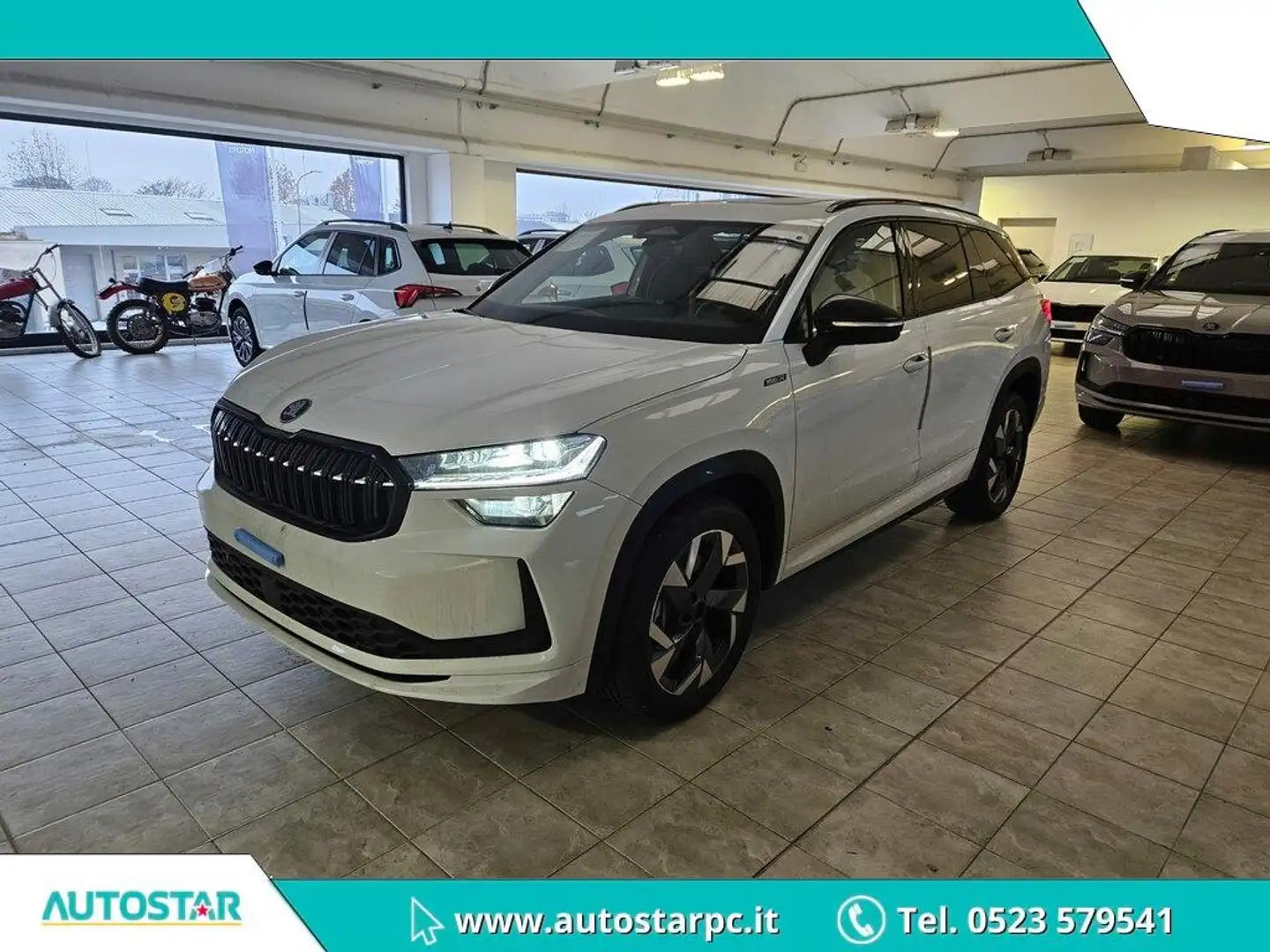 Skoda Kodiaq 2.0 tdi evo Sportline 150cv dsg Bianco - 1