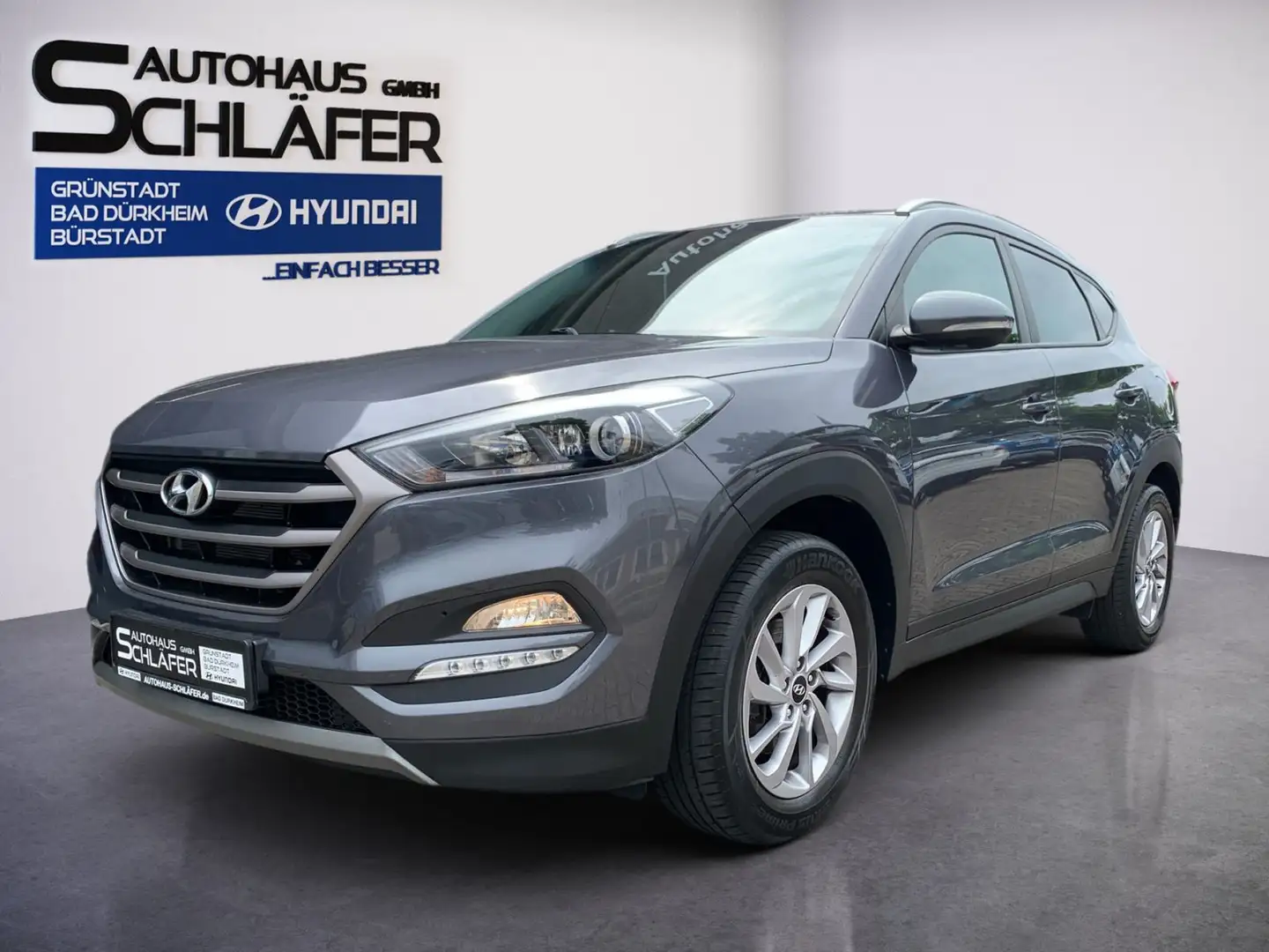 Hyundai TUCSON TUCSON 1.6 Advantage 8xbereift  1Hd Grijs - 1