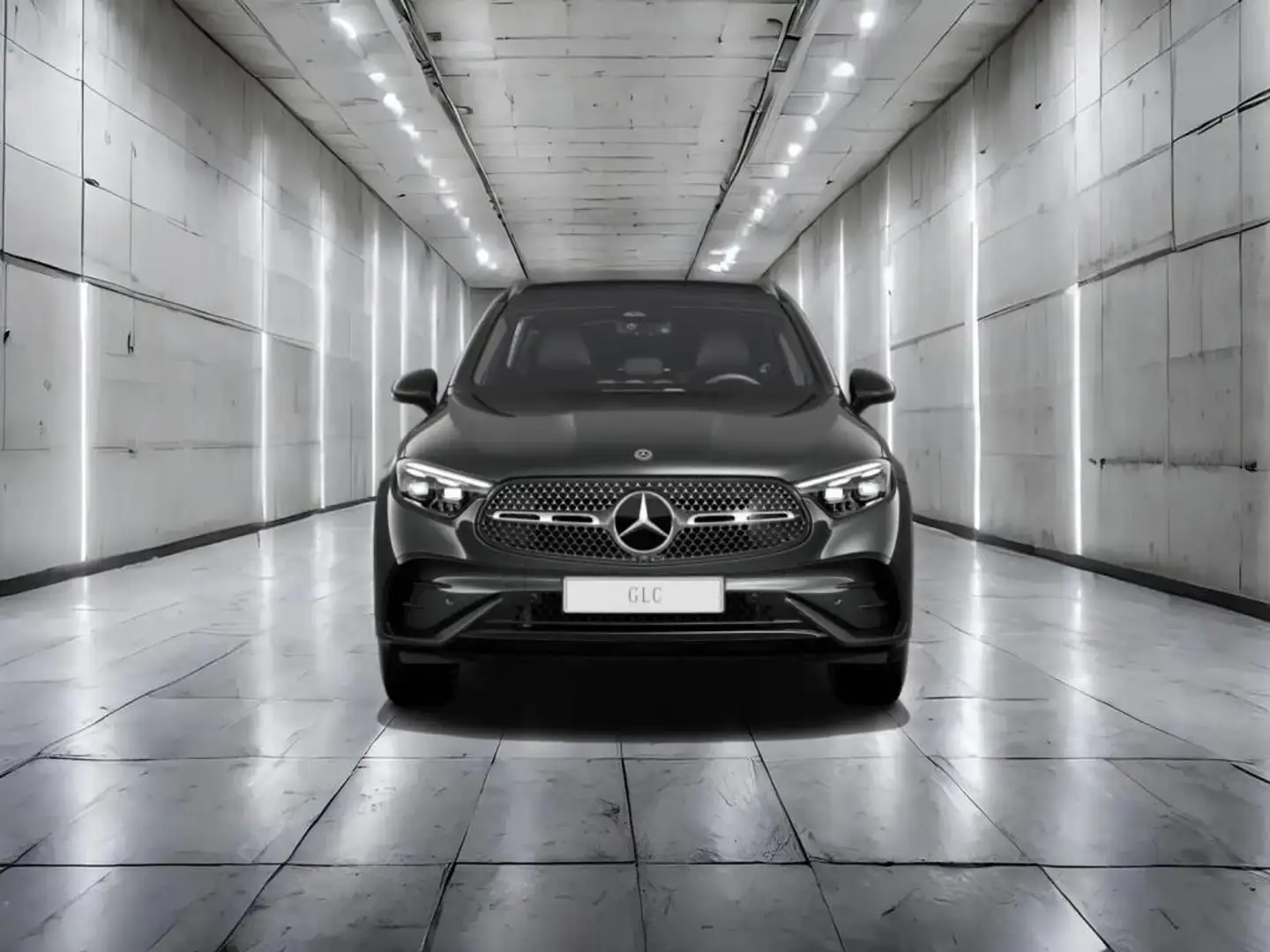 Mercedes-Benz GLC 300 d 4M AMG-PREM.+AHK+PANO+MEM.+DIG.L.+TOTW Grau - 2