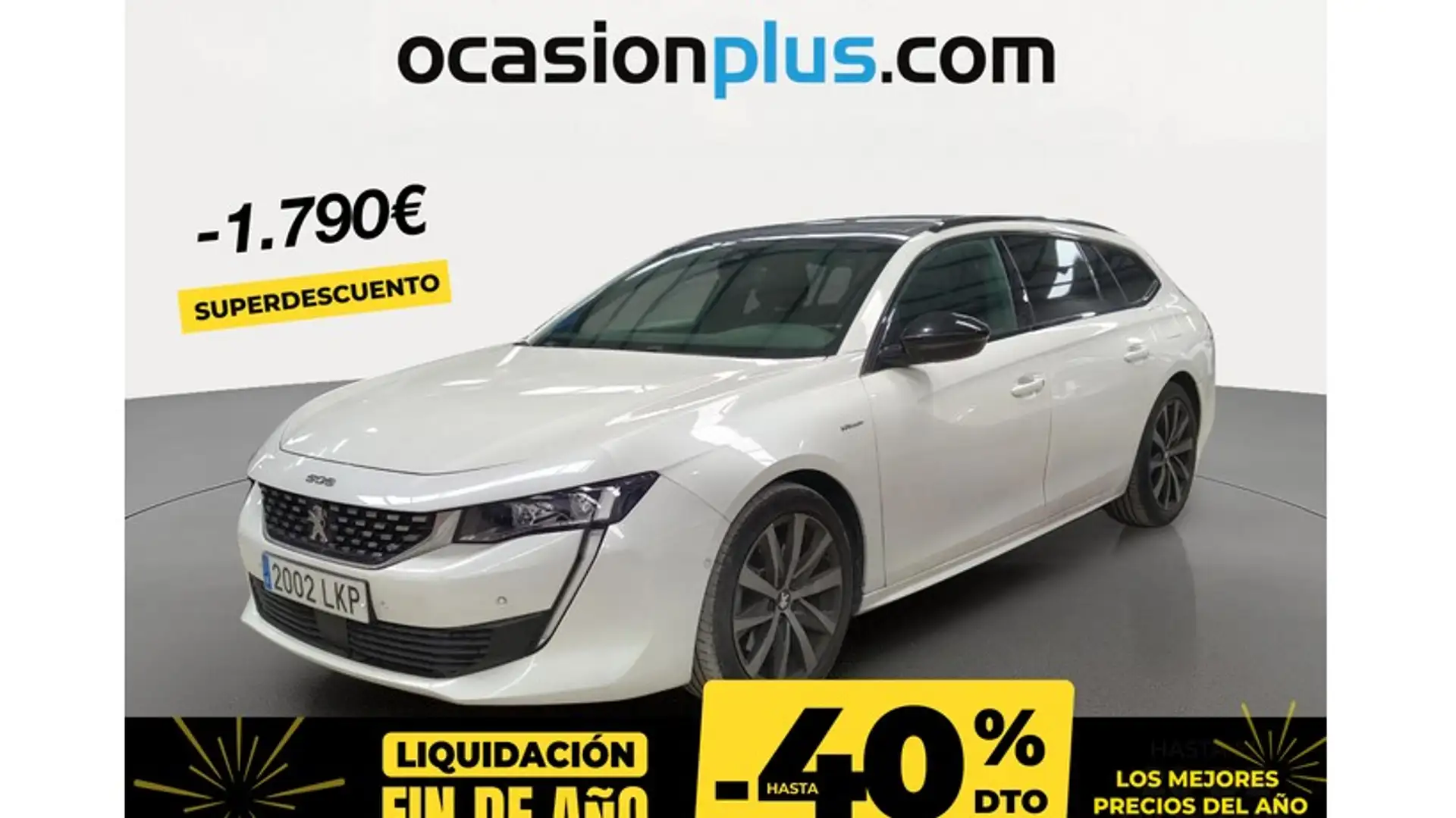Peugeot 508 SW Hybrid 225 GT Line e-EAT8 Blanc - 1