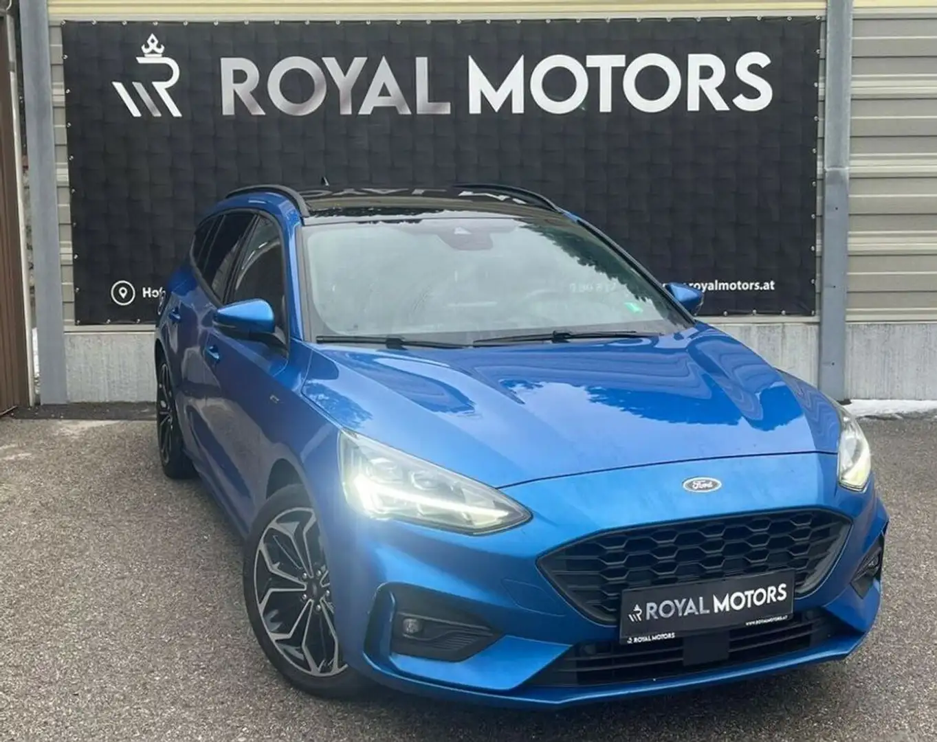 Ford Focus ST-Line Bleu - 1