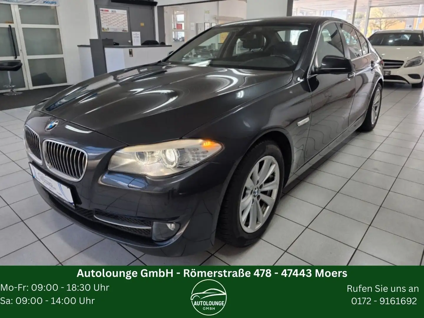BMW 523 i*Navi*Bi-Xenon*PDC*Voll-Leder*Start/Stop* Grau - 1