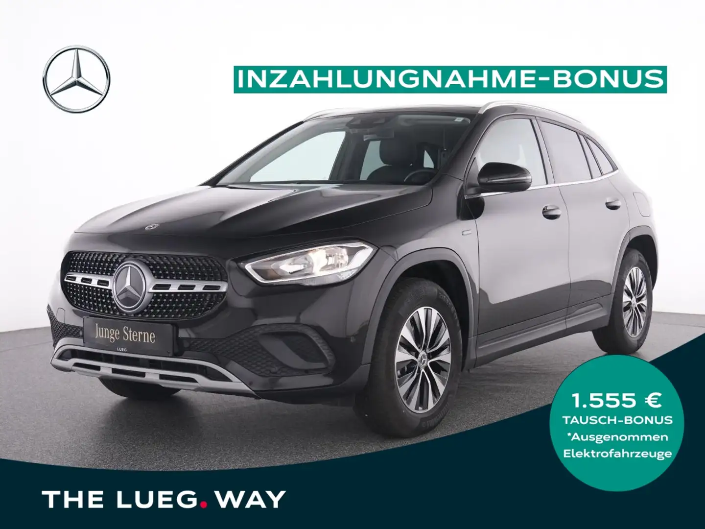 Mercedes-Benz GLA 250 e Style+MBUX+Pano+Totw+AHK+EHeck+PTS+SHZ Schwarz - 1