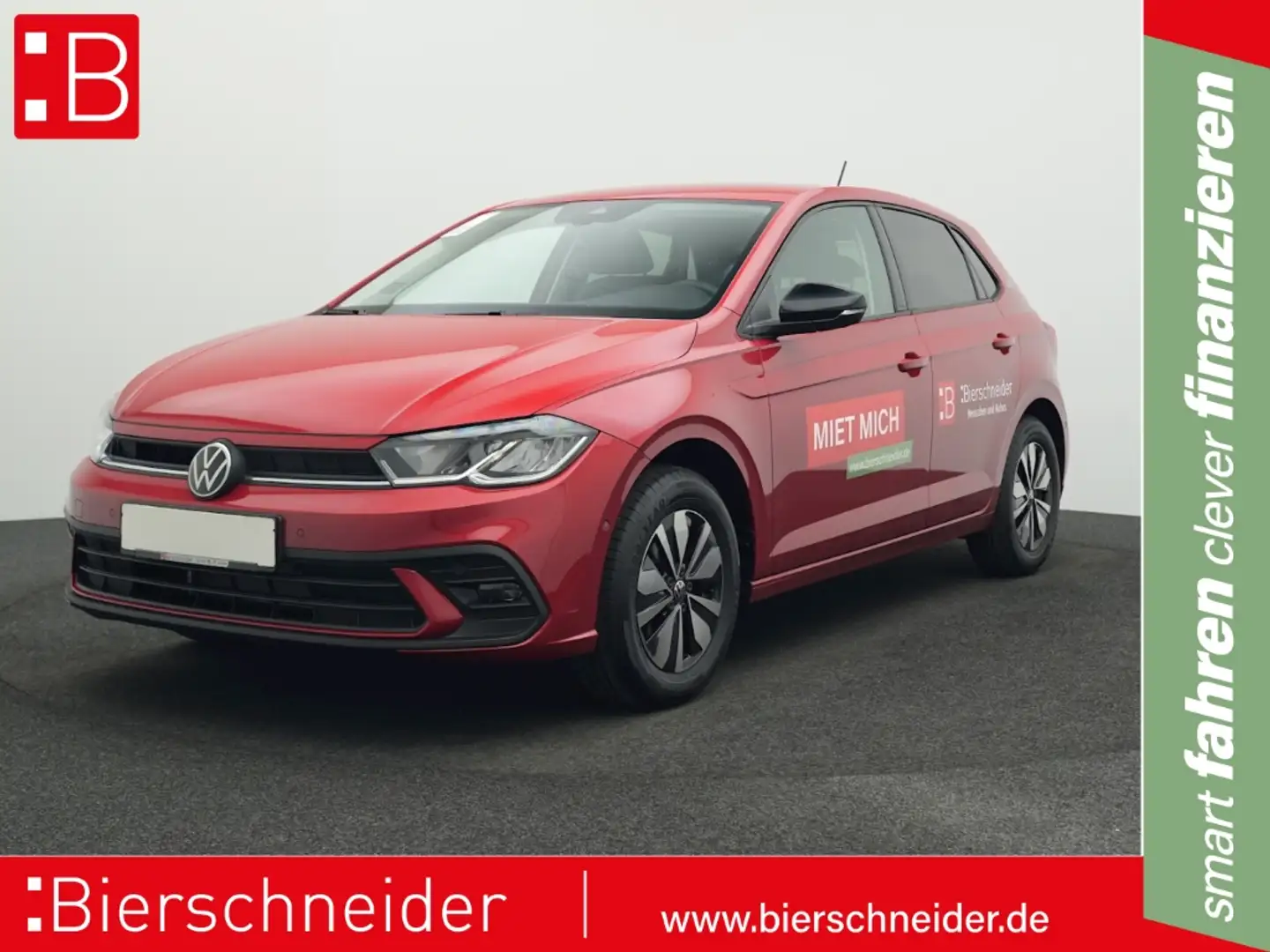 Volkswagen Polo 1.0 MPI Goal 5-J-GAR LED NAVI KAMERA ALU 15 Rot - 1