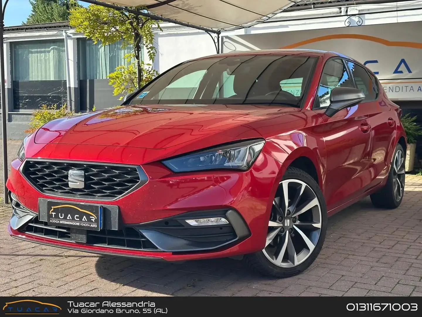 SEAT Leon FR 1.5 TGI Rosso - 1