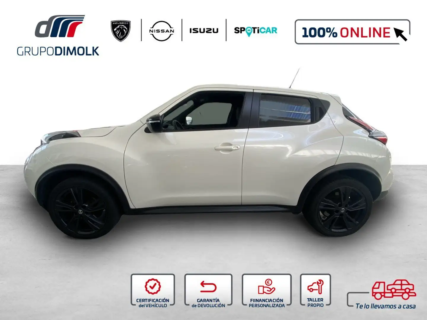 Nissan Juke DIG-T 115cv 6M/T N-Connecta Blanco - 2
