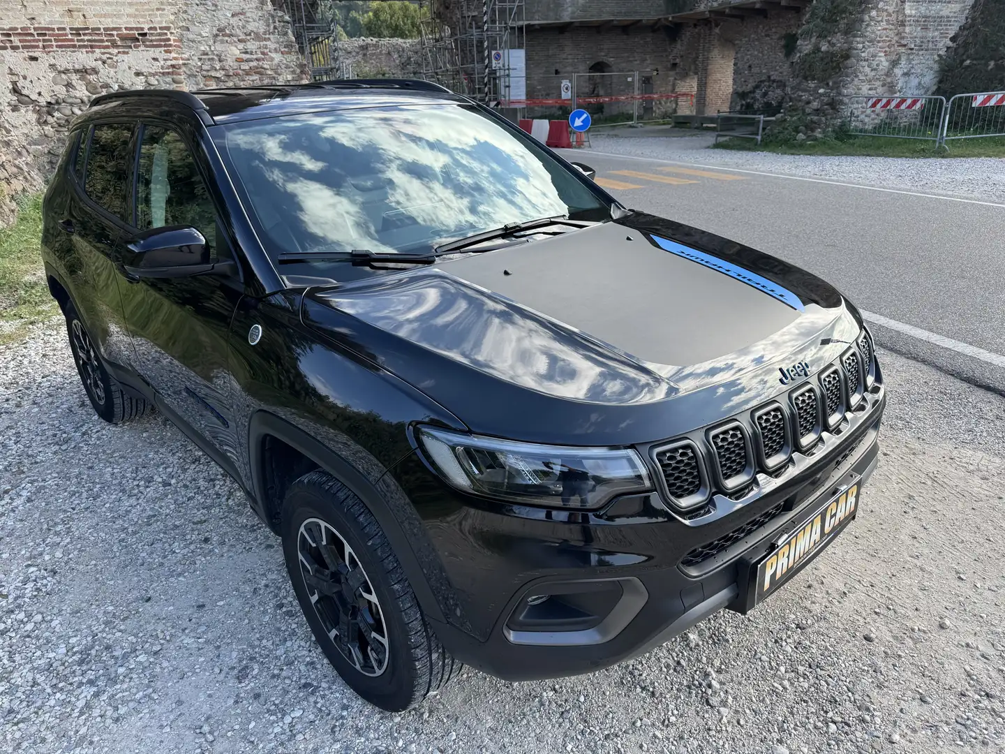 Jeep Compass 1.3 turbo t4 phev Trailhawk 4xe auto Noir - 2