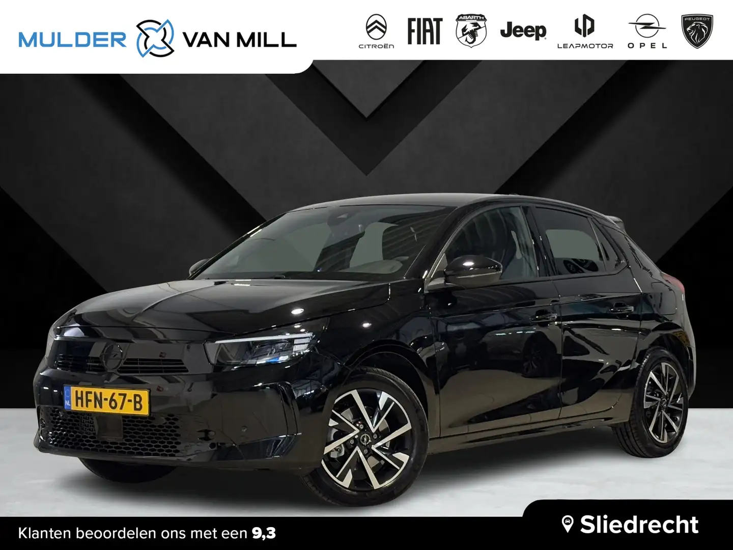 Opel Corsa GS 1.2 Turbo 130pk EAT8 | 180° CAMERA + SENSOREN | Schwarz - 1