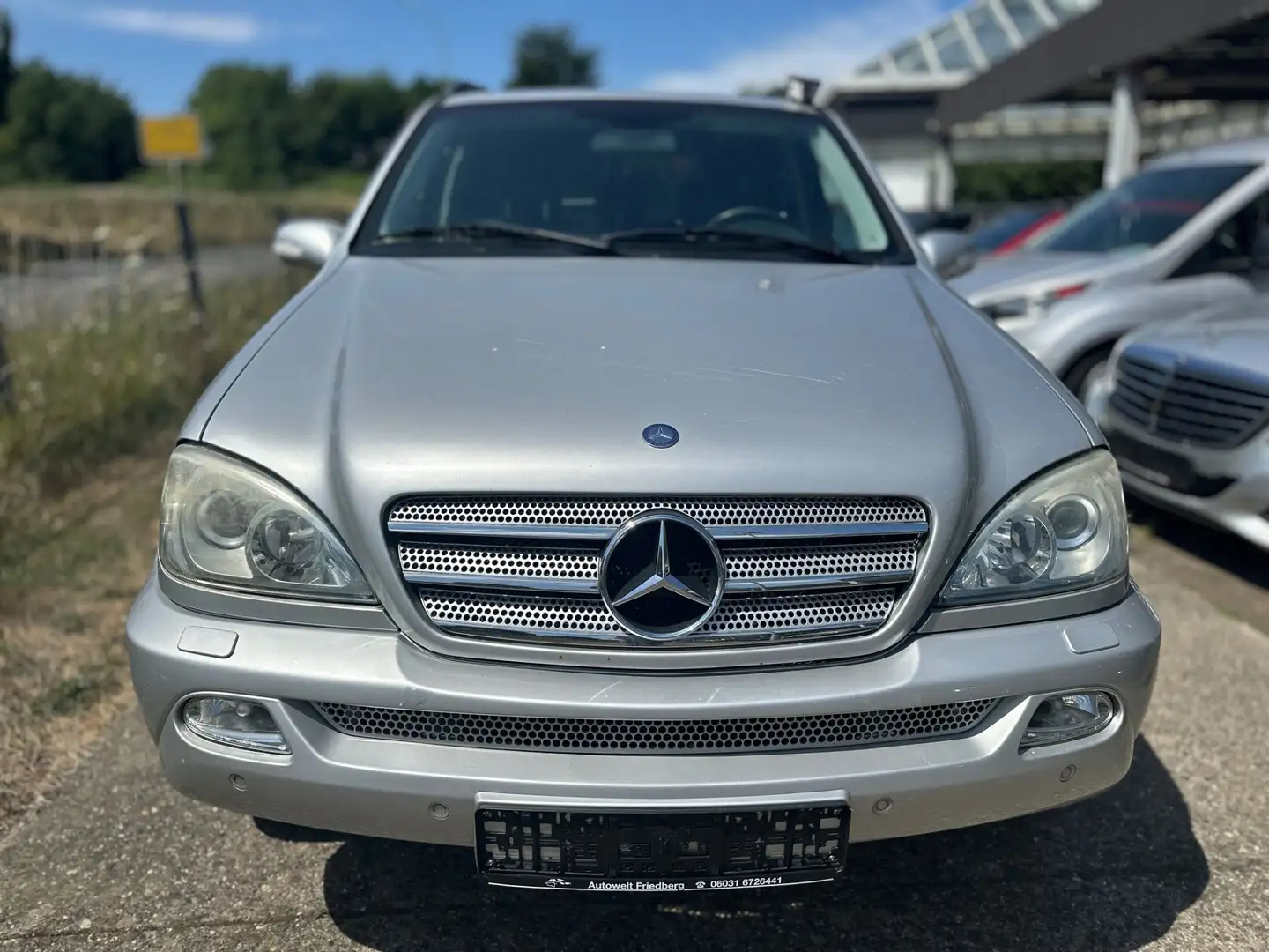 Mercedes-Benz ML 350 INSPIRATION*AHK*3,7l*NAVI*VOLLLEDER*KLIMAUT. Argent - 2