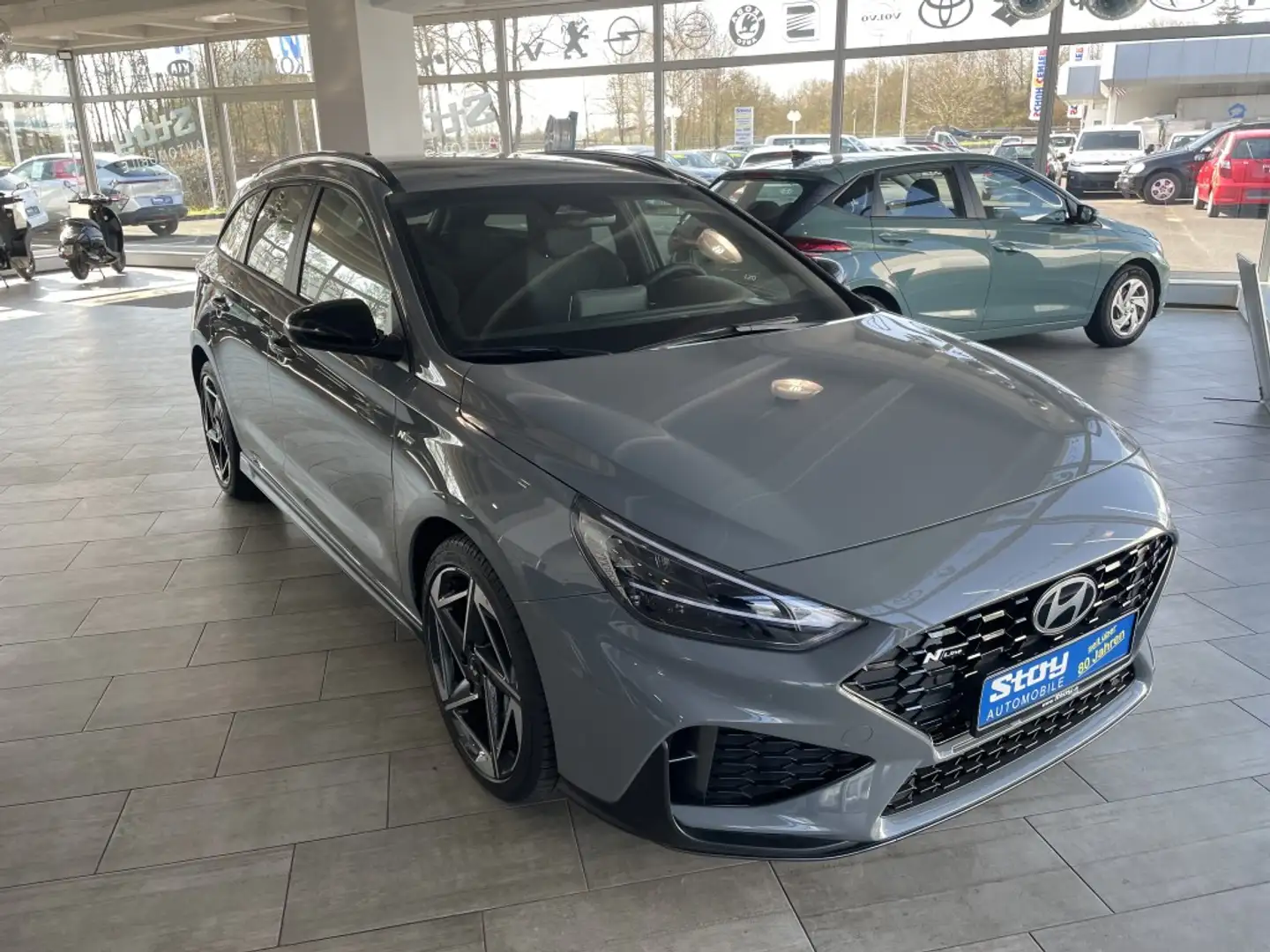 Hyundai i30 Kombi MJ25 1.5 T-GDI DCT N-Line Navi LED 18 Zoll Grau - 1