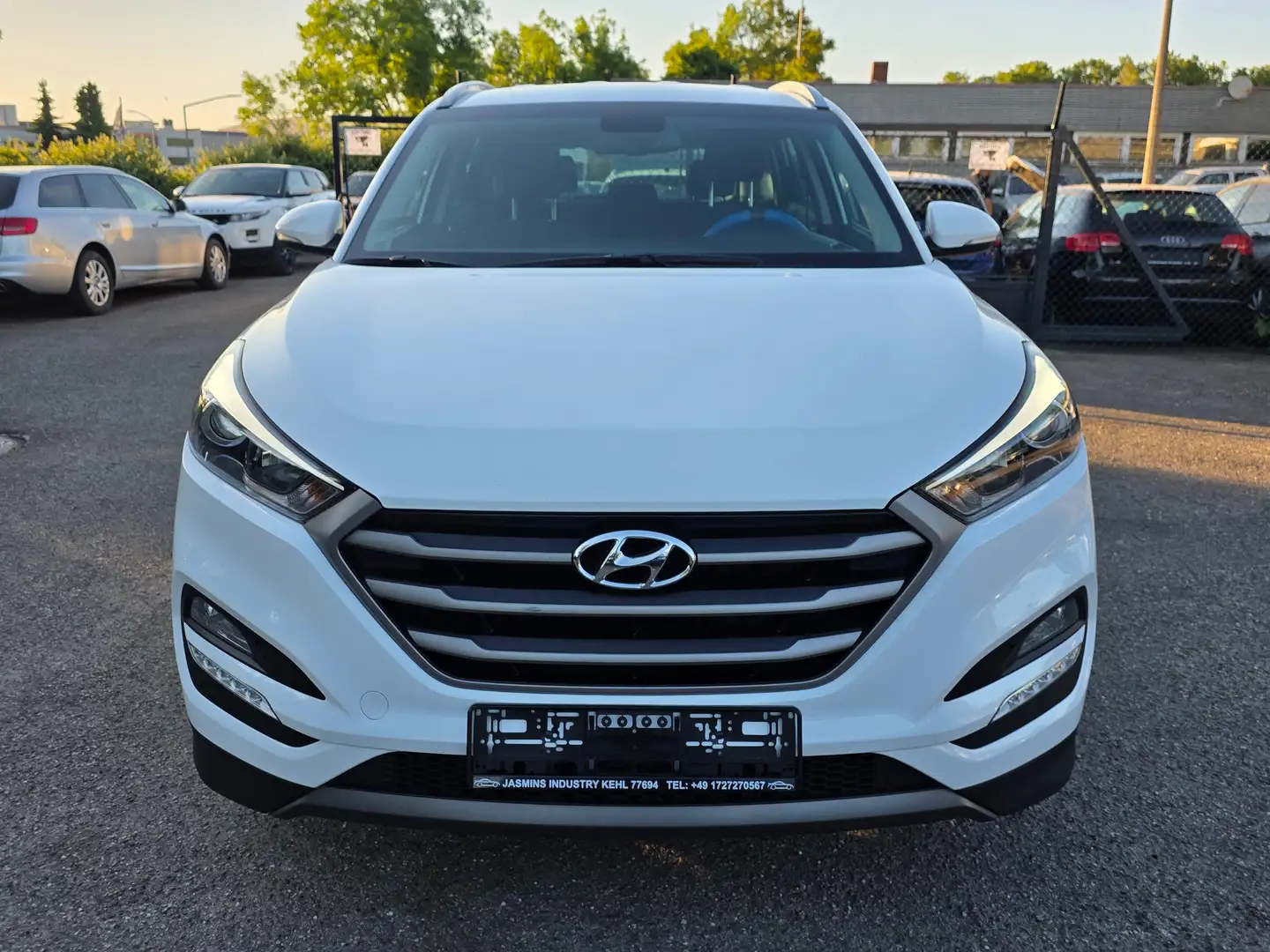 Hyundai TUCSON 1.7 CRDI LED Parksystem blue Classic 2WD Tempomat Bianco - 2