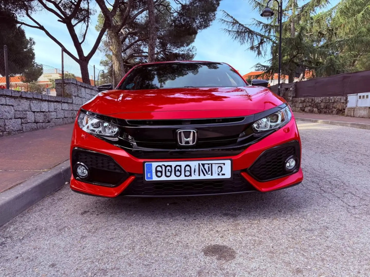 Honda Civic 1.6 i-DTEC Elegance Navi Rojo - 2