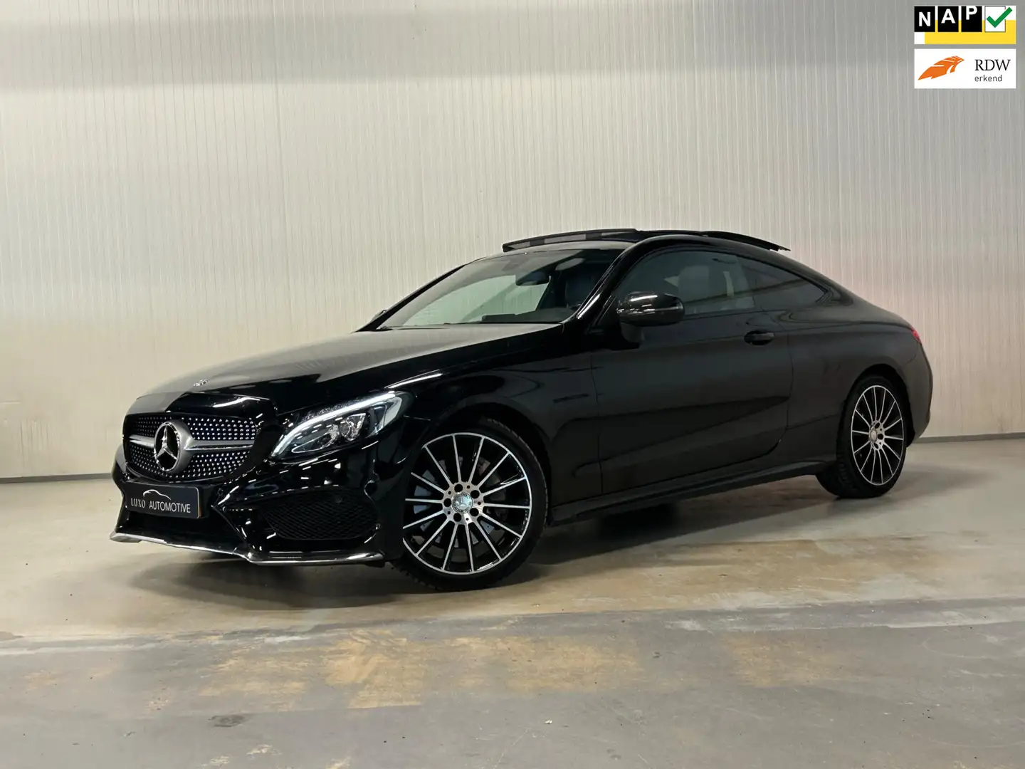 Mercedes-Benz C 250 Coupé d Prestige | AMG/NIGHT | PANO | CARBON | BUR Nero - 1