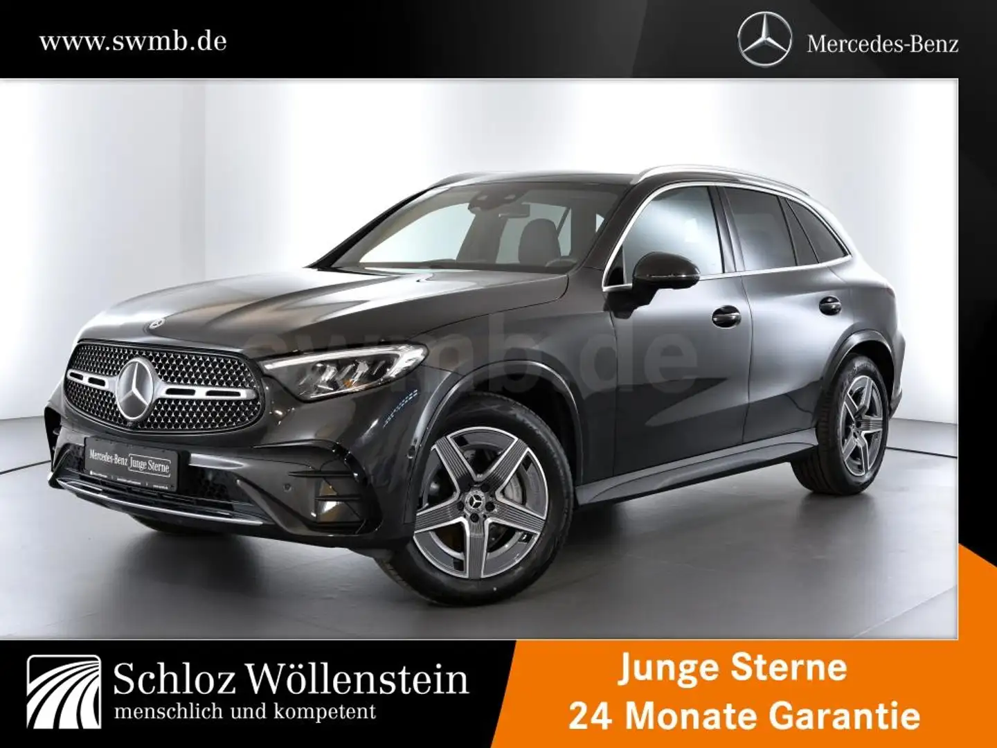 Mercedes-Benz GLC 300 d 4M AMG/LED/AHK/Fahrass+/Memory/EDW/Cam Grau - 1