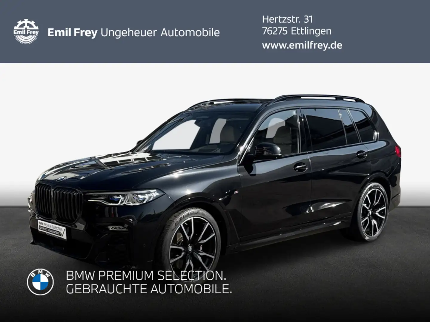 BMW X7 xDrive40d *AHK*H/K*Standheizung* Noir - 1