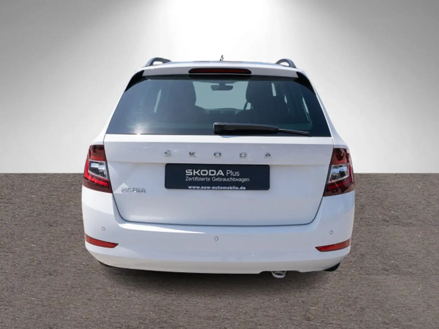 Skoda Fabia Combi Clever 1.0 TSI LED Navi Pano PDC SHZ Weiß - 2