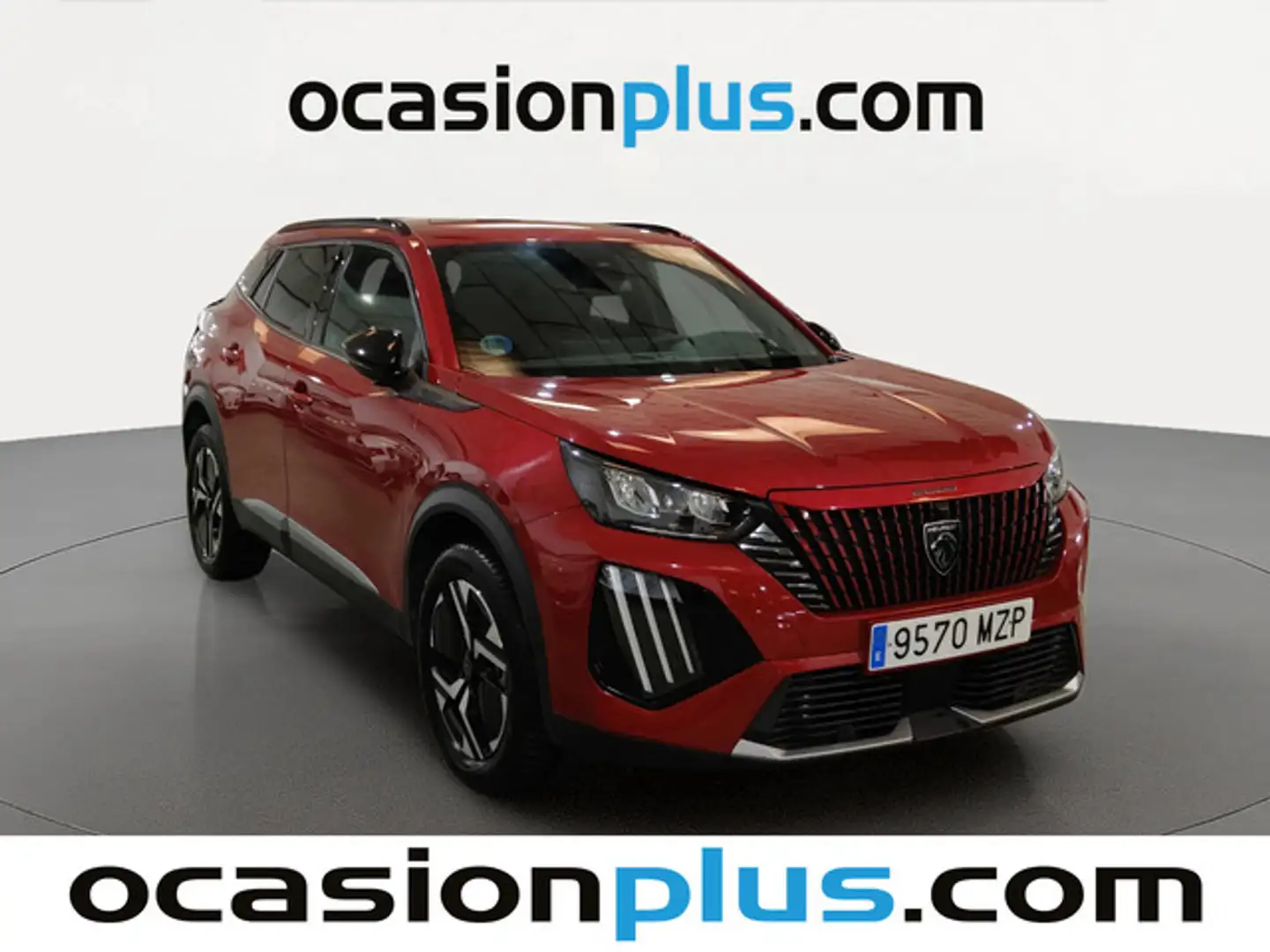 Peugeot 2008 Hybrid Allure eDCS6 145 Rojo - 2