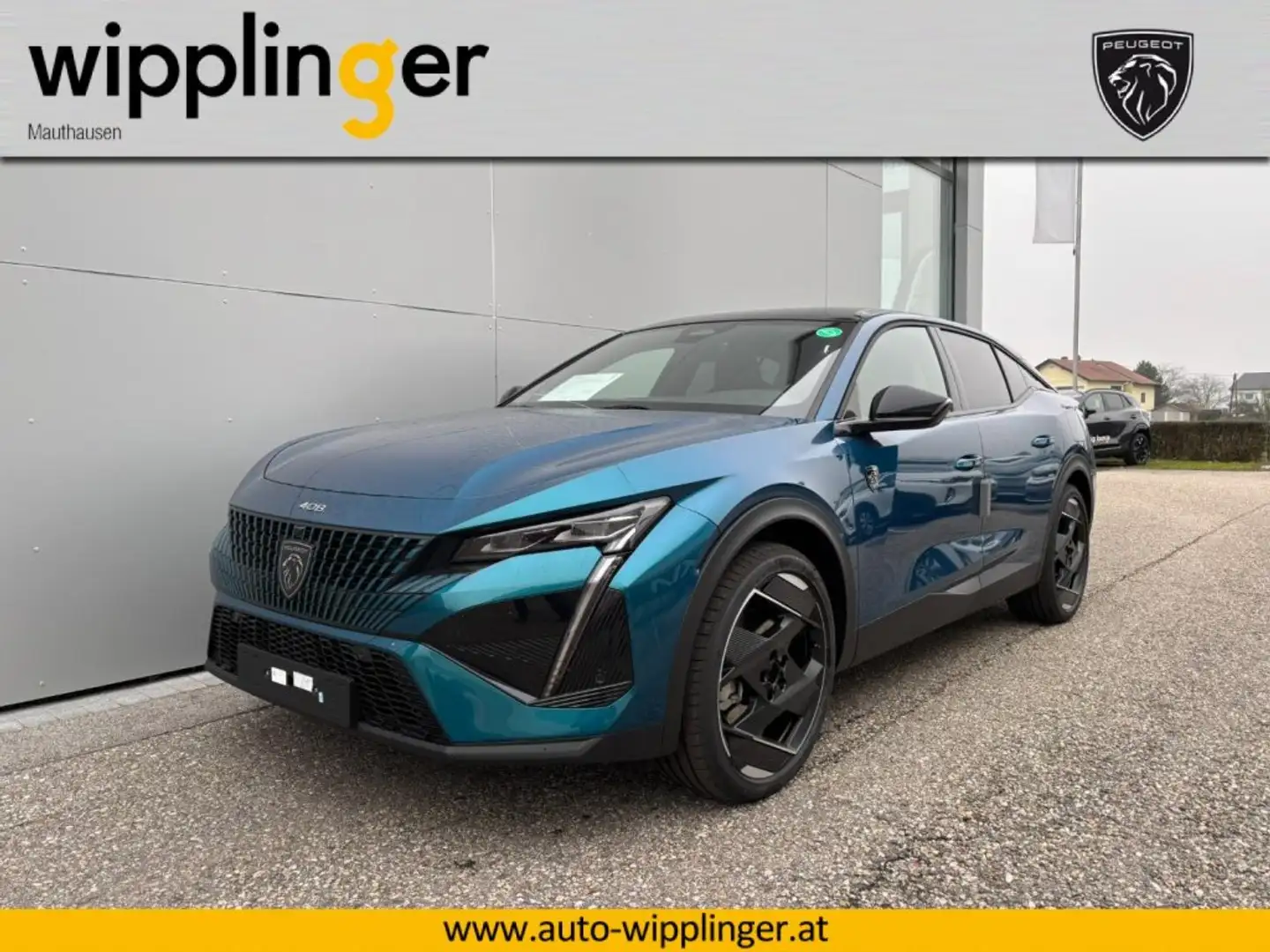 Peugeot 408 GT Plug-in Hybrid 225 e-DCS7 LP € 54.290,- Blau - 1