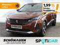 Peugeot 5008 Allure Pack PT130 EAT8 +ALLW+SHZ+RFK+NAVI++ Brun - thumbnail 1