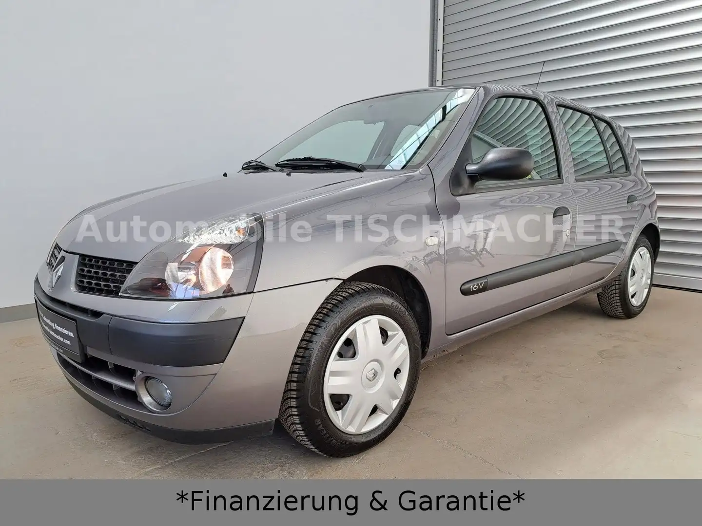 Renault Clio | 1.Hand| Klima| sehr gepflegt Grau - 1