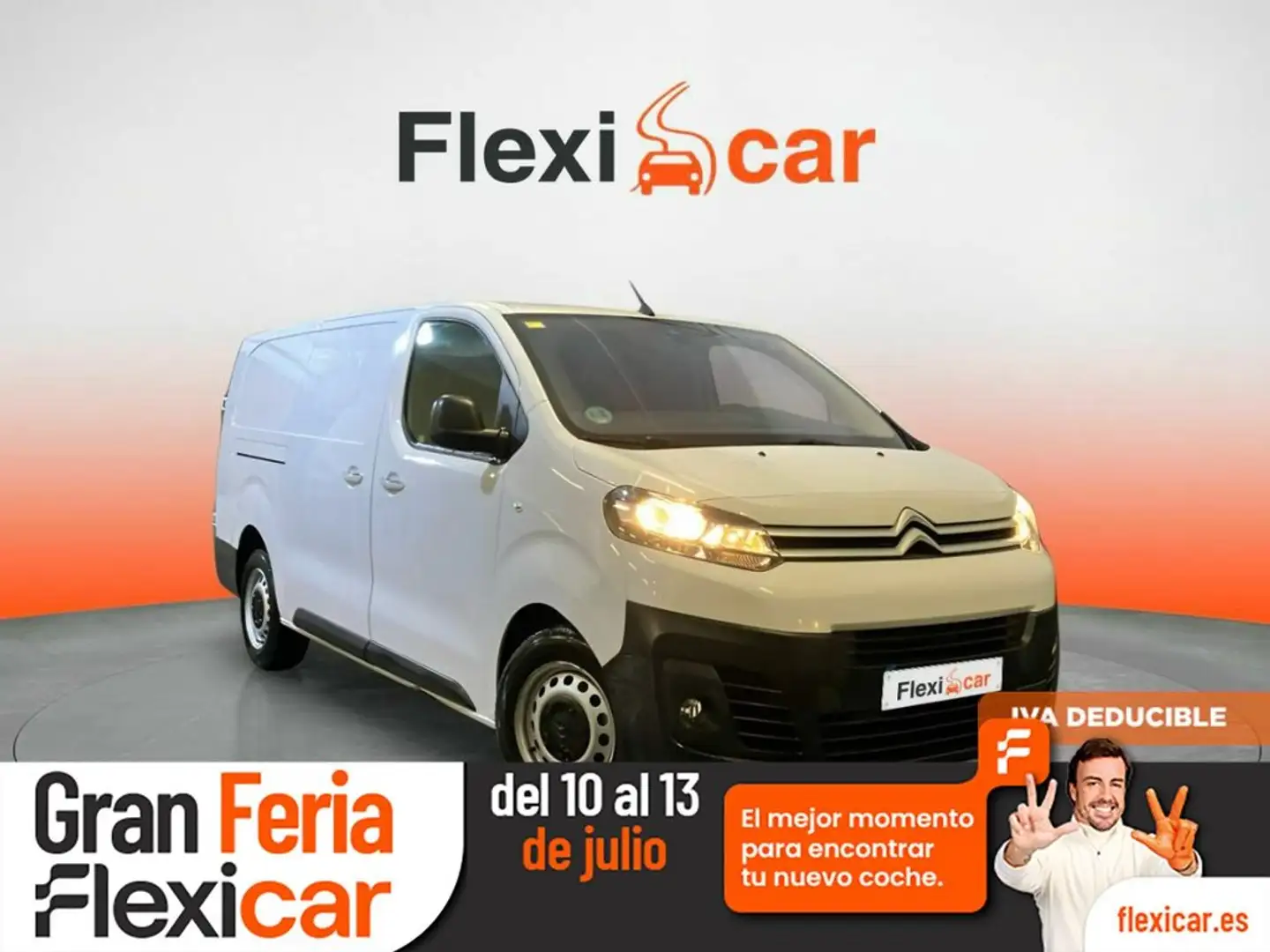 Citroen Jumpy Furgon Talla M BlueHDi 100 SS 6v Blanco - 1