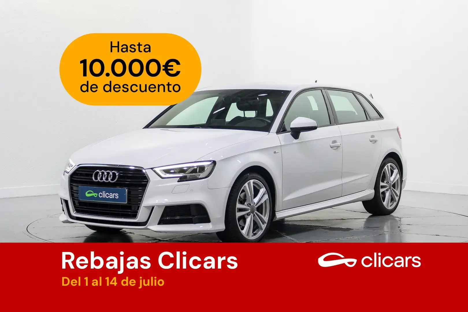 Audi A3 Sportback 30 TDI S Line 85kW Blanco - 1