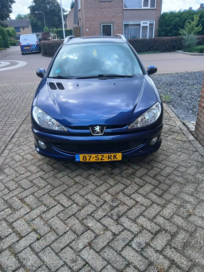 Peugeot 206 1.4 Air-line 3 Bleu - 1