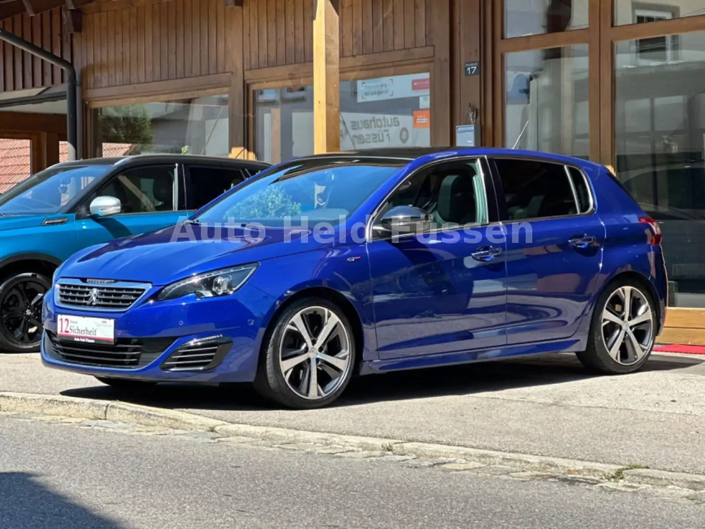 Peugeot 308 GT Navi Kam Pano Leder Massage TTW AHK Bleu - 2