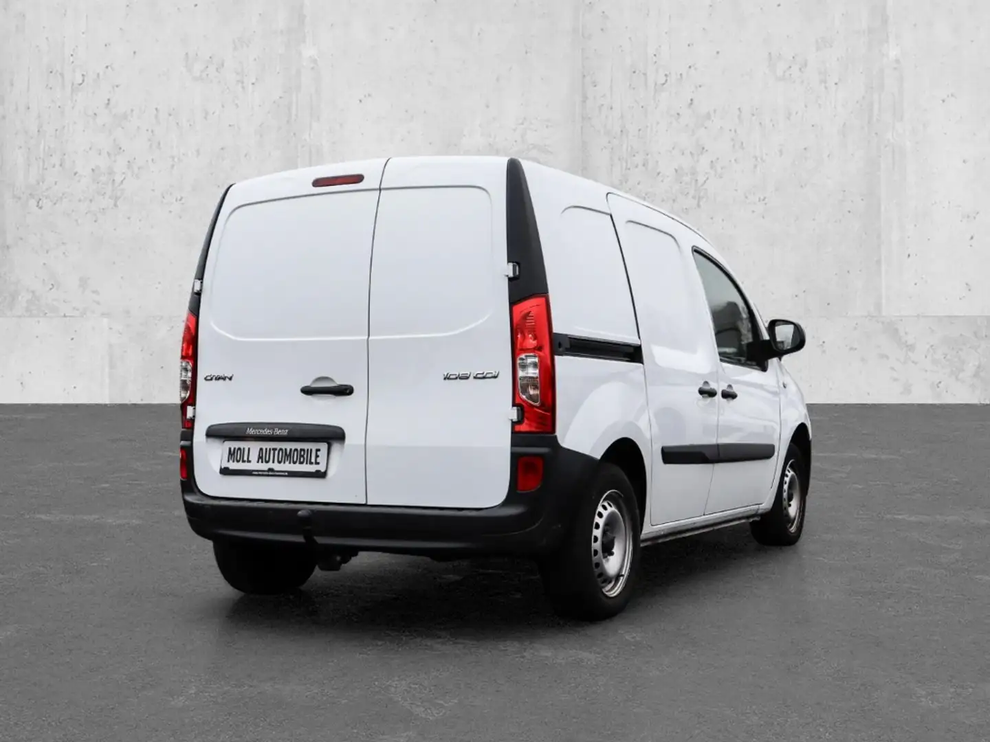Mercedes-Benz Citan Kasten 108 CDI lang Worker Plus AHK Berganfa Wit - 2