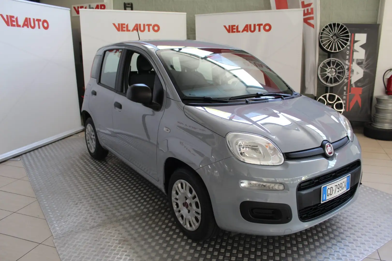 Fiat Panda Panda 1.2 Easy Grigio - 2