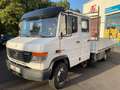 Mercedes-Benz Vario 616 D Doka Pritsche AHK 3.5 t 7 Sitzer Blanc - thumbnail 1