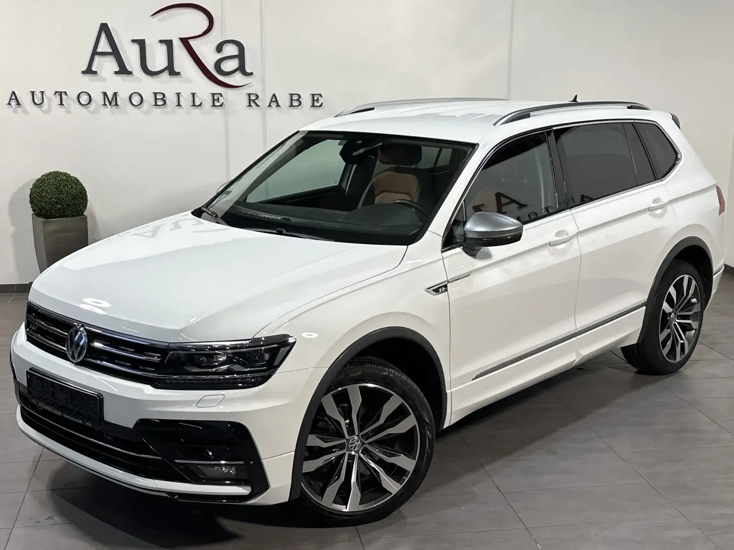 Volkswagen Tiguan Allspace 4Motion R-Line NAV+LED+AHK+20ZO Bianco - 2