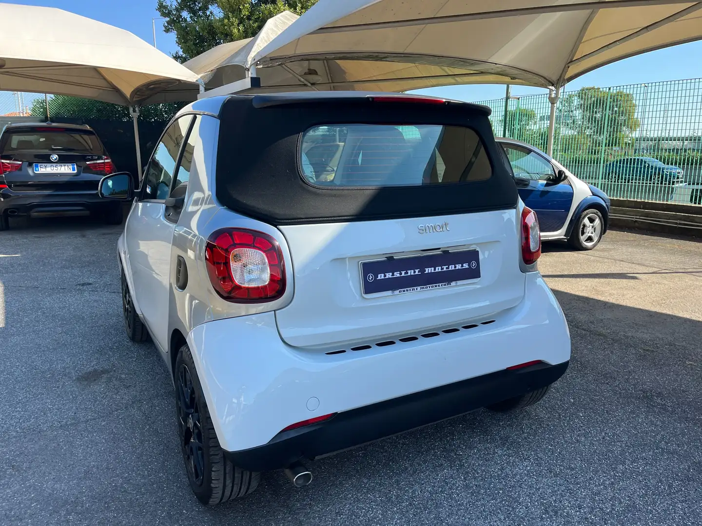 smart forTwo Fortwo Cabrio Passion 71cv twinamic Bianco - 2