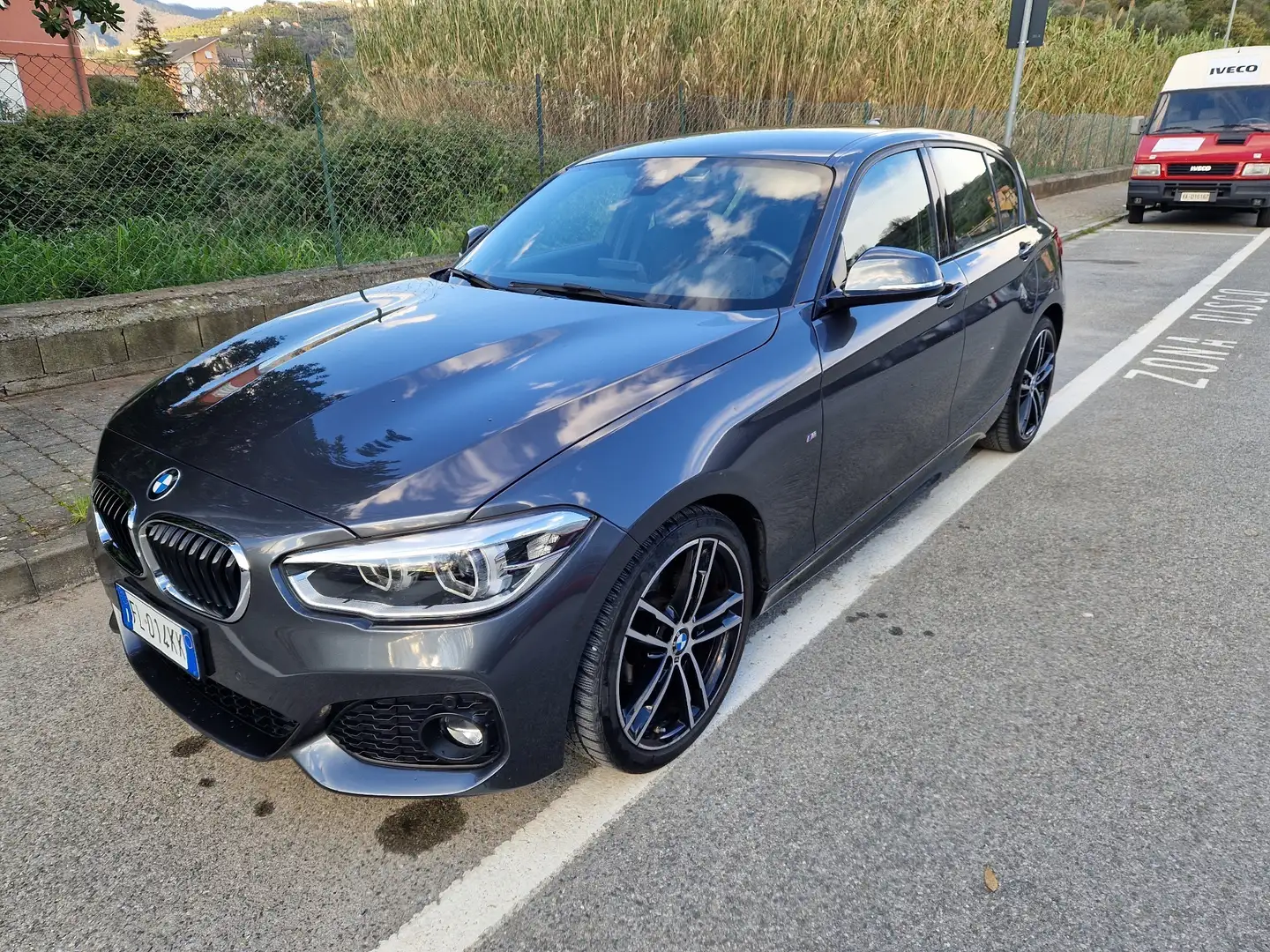 BMW 116 116d Msport 5p auto Grigio - 2