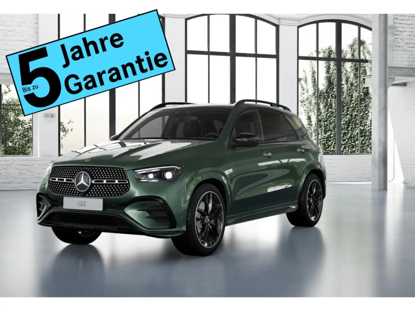 Mercedes-Benz GLE 450 d 4M AMG MBUX+360°+M-LED+AHK+Pano+Distro Vert - 1