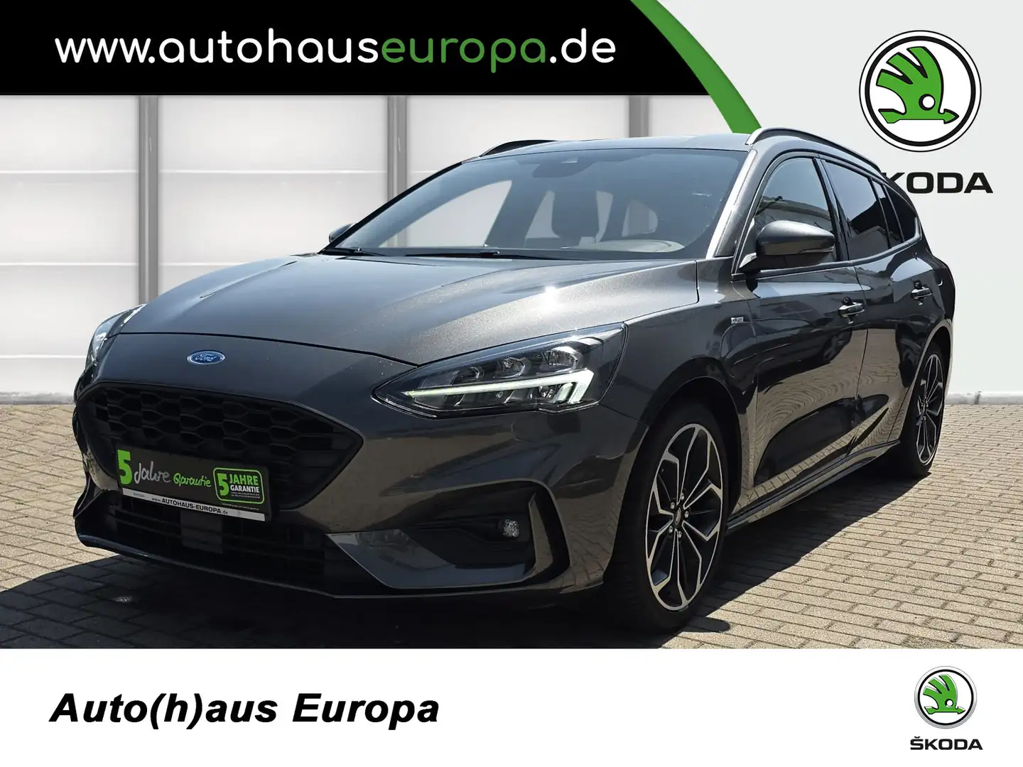 Ford Focus Turnier 1.5 Automatik ST-Line ACC Navi KlimaA Kam Grau - 1