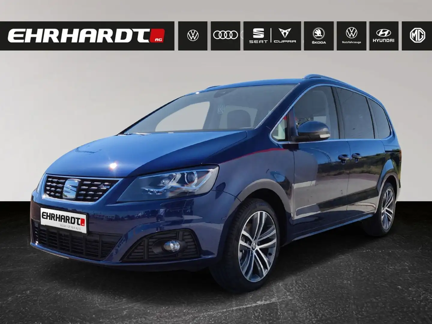 SEAT Alhambra 1.4 TSI DSG FR 7 SITZE*AHK*BI-XENON*NAV*HECKKL.... Blau - 1