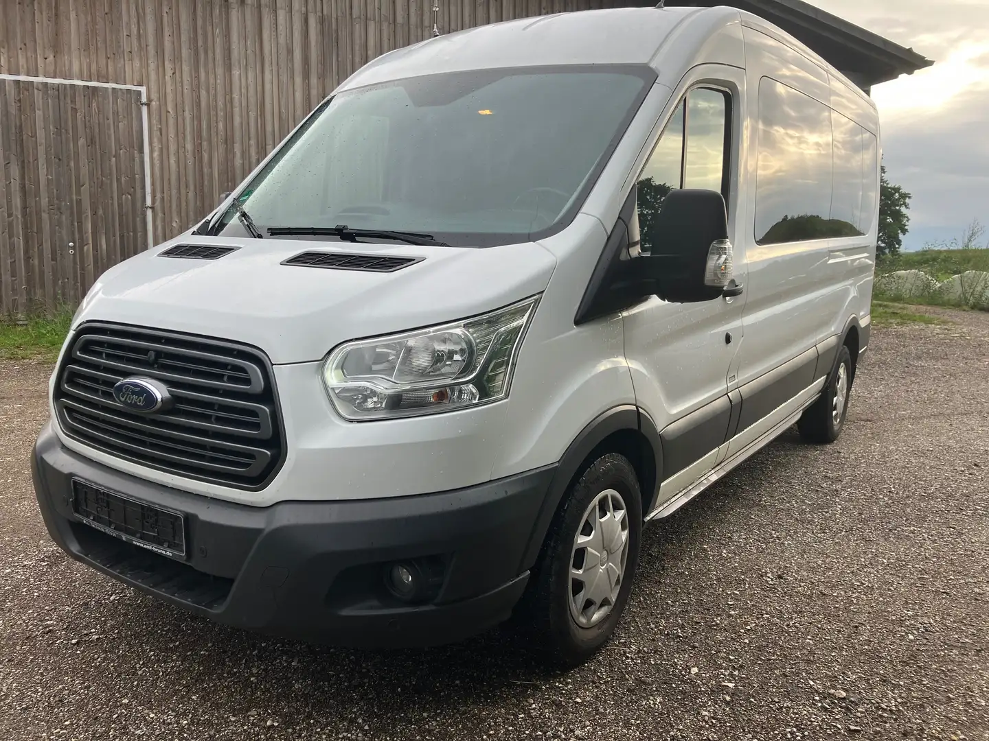 Ford Transit 350 L3 Trend Rampe Klima Standheizung uvm. Weiß - 1