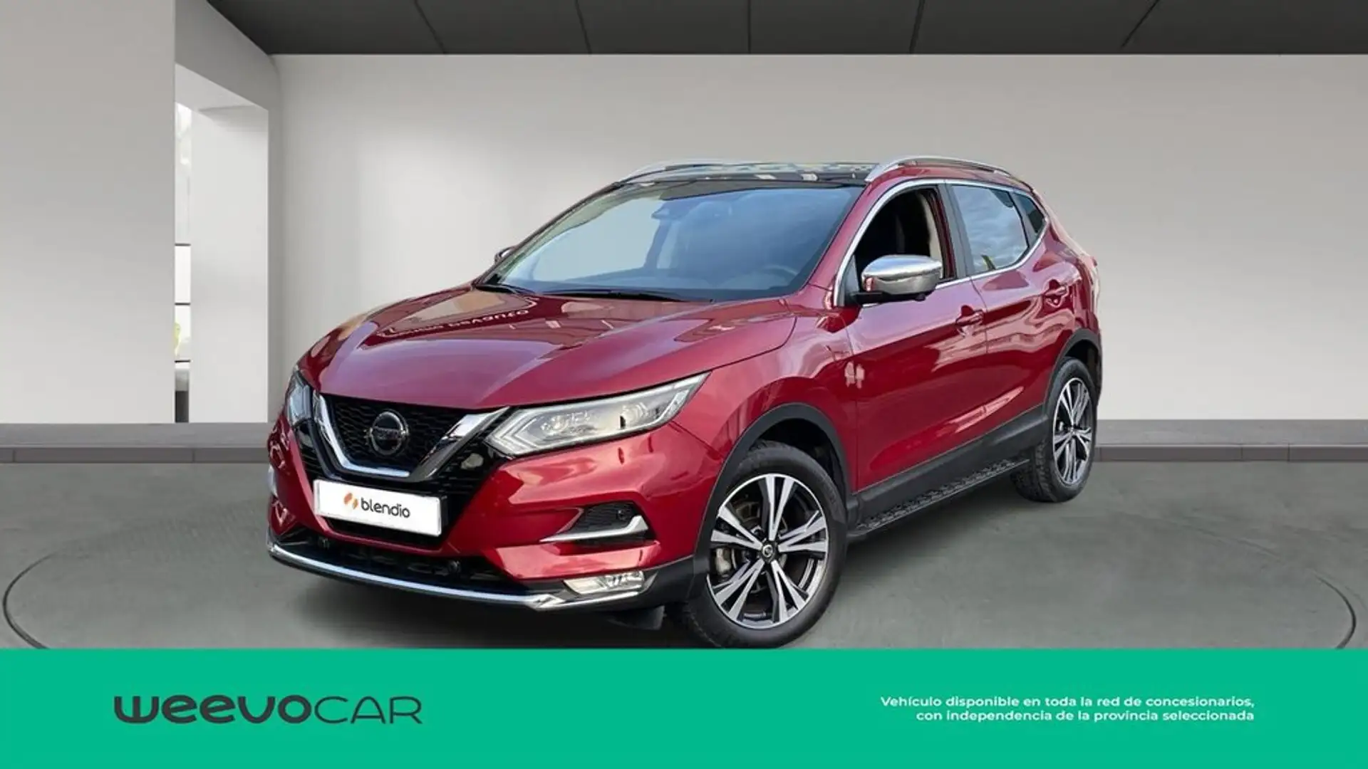 Nissan Qashqai 1.3 DIG-T N-Connecta 4x2 103kW Rouge - 1