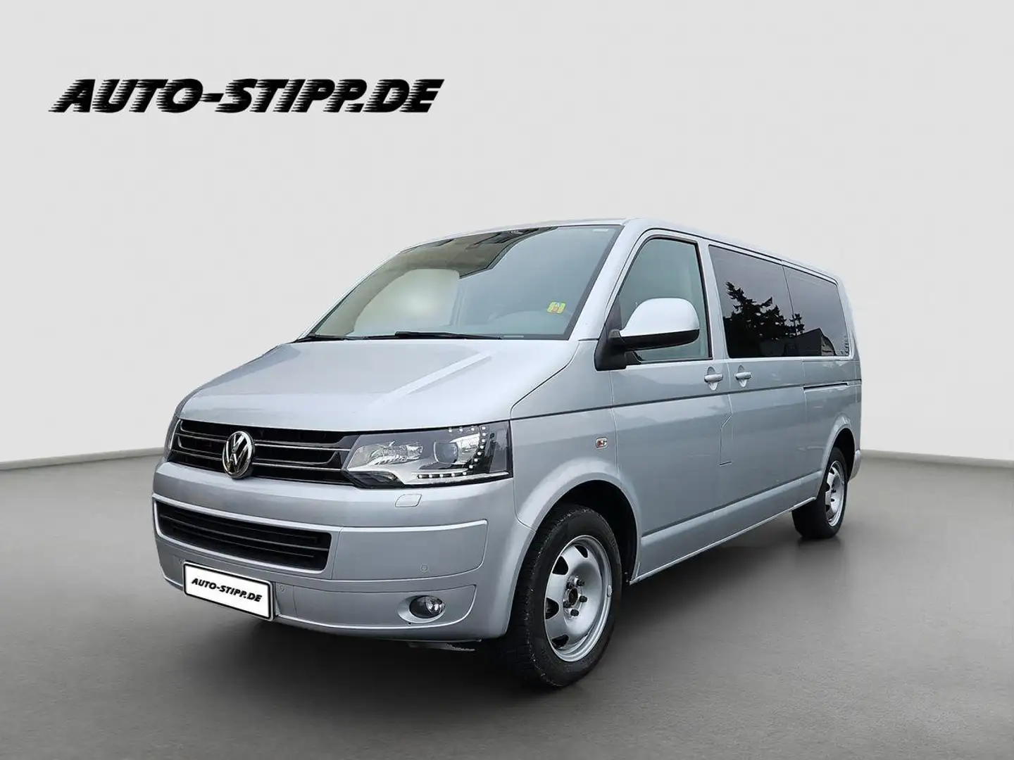 Volkswagen T5 Caravelle 2.0 TDI Comfortline lang STANDH XEN Argent - 2