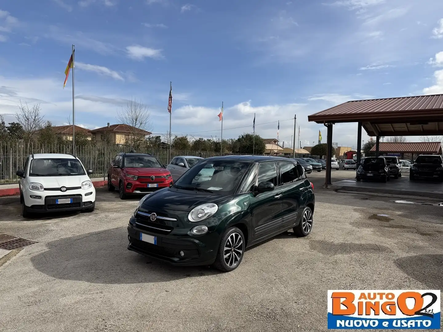 Fiat 500L 500L 1.3 mjt Lounge 95cv dualogic Grün - 1