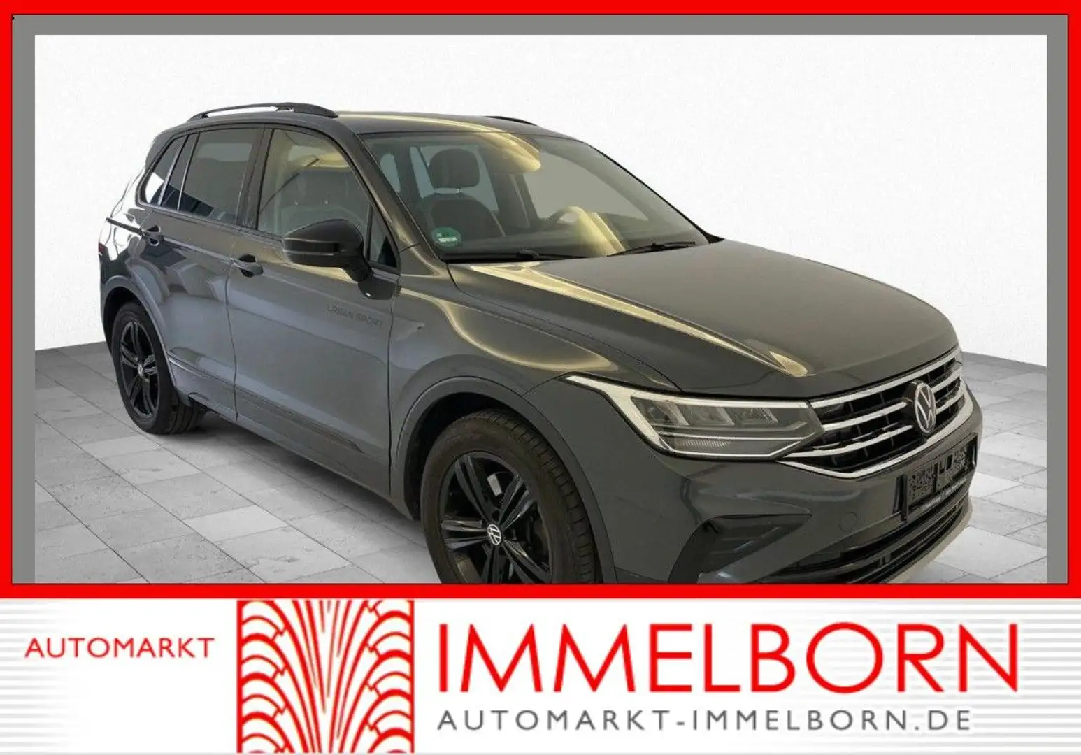 Volkswagen Tiguan Urban Sport ALLRAD H&K*LED*Leder*Navi*ACC Gris - 1