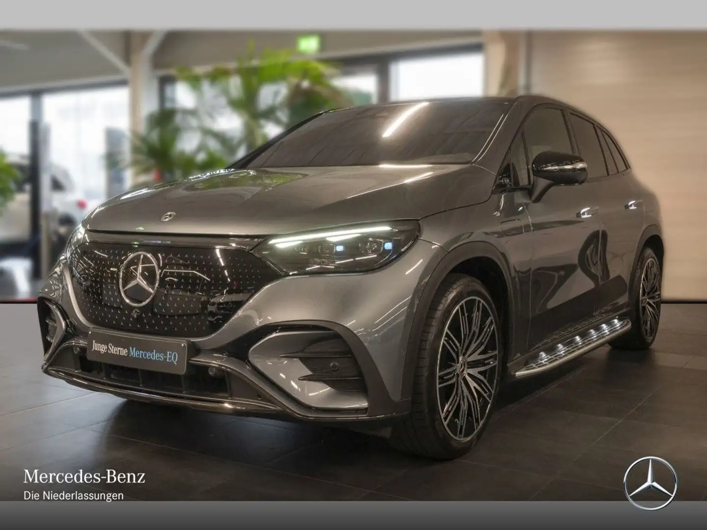 Mercedes-Benz EQE SUV EQE 350 AMG+NIGHT+PANO+360+AHK+BURMESTER+KEYLESS Grau - 2