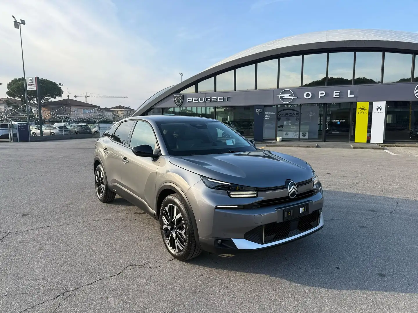 Citroen C4 Hybrid 145 e-DCS6 Max Grigio - 1