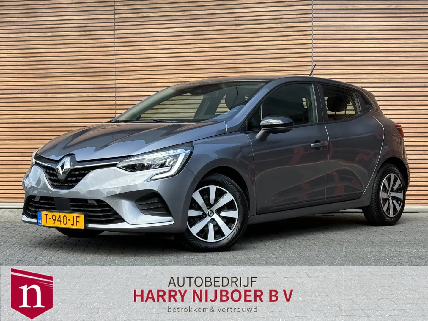 Renault Clio 1.0 TCe 90 Equilibre Apple carplay / Navigatie / D Grijs - 1