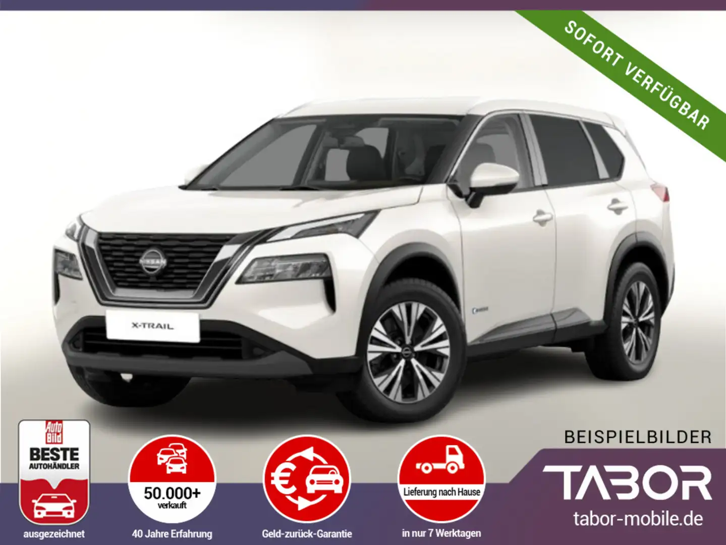 Nissan X-Trail 213 4x4 N-Connecta eHk Nav 360° SHZ ACC Weiß - 1